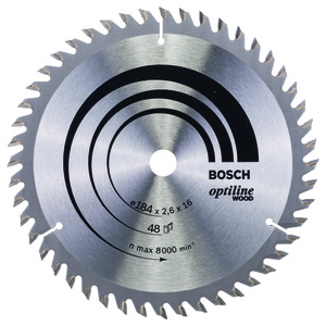 BOSCH Listovi kružne pile Optiline Wood za ručne pile