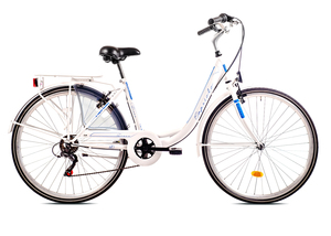 CAPRIOLO gradski bicikl TOUR-DIANA CITY 28"/6HT, bijelo/plavi