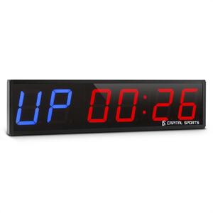 Capital Sports Timer 6 sportski digitalni sat sa štopericom, crni