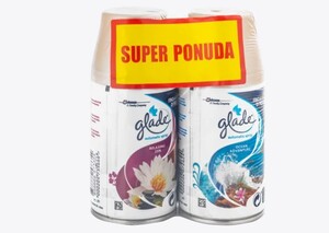 Glade punjenje za automatski osvježivač zraka  Duopack - Relaxing zen/Ocean adventure, 2x269 ml