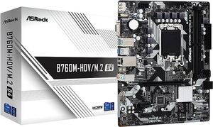 Matična ploča ASRock B760M-HDV/M.2 D4, Intel B760, LGA1700, mATX