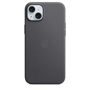 Apple iPhone 15 Plus FineWoven Case s MagSafe, Black