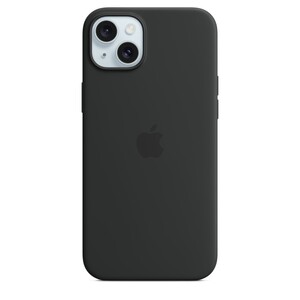 Apple iPhone 15 Plus Silicone Case s MagSafe, Black