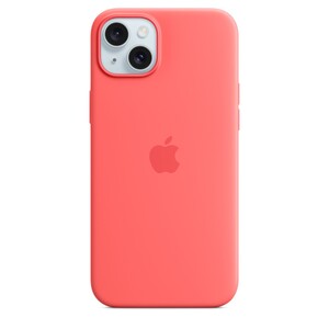 Apple iPhone 15 Plus Silicone Case s MagSafe, Guava