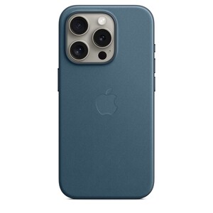 Apple iPhone 15 Pro FineWoven Case s MagSafe, Pacific Blue