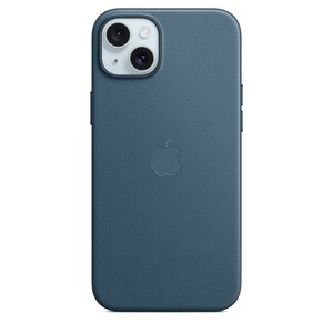 Apple iPhone 15 Plus FineWoven Case s MagSafe, Pacific Blue