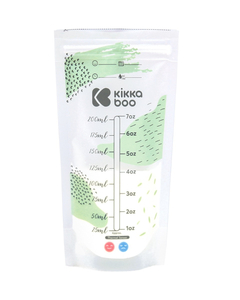 Kikka Boo vrećica za pohranu mlijeka sa senzorom temperature Lactty, 50 kom