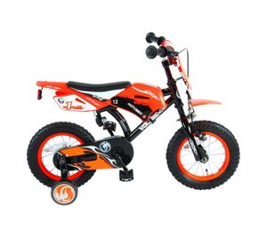 VOLARE dječji bicikl Motorbike 12", narančasti
