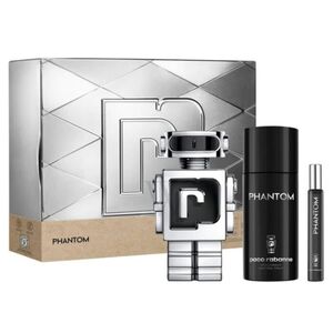 Paco Rabanne, Phantom, 3 Piece Gift Set: EDT 100ml - Deodorant Spray 150ml - EDT 10ml