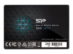 SSD 240GB Silicon Power Slim S55 2.5" (SP240GBSS3S55S25)