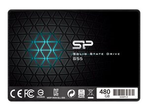 SSD 480GB Silicon Power Slim S55 2.5" (SP480GBSS3S55S25)