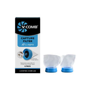 Licetec V-Comb A1 filteri za bežični češalj/usisavač za uši 6kom
