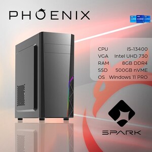 Računalo Phoenix SPARK Y-127 Intel i5-13400/8GB DDR4/NVMe SSD 500GB/Windows 11 PRO