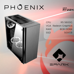 Računalo Phoenix SPARK Y-130 AMD Ryzen 5 5600G/8GB DDR4/NVMe SSD 500GB