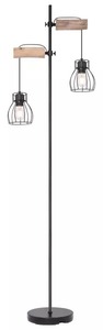 Podna svjetiljka MINA, 2xE27, IP20, crna