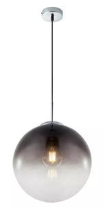 Viseća svjetiljka VARUS (Ø30 cm), E27, IP20, crno-siva