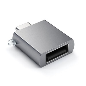 Satechi adapter Tip-C na USB-A 3.0, sivi