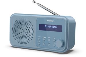 SHARP radio uređaj  DR-P420 (DAB+, DAB, FM, BT, RDS), plavi