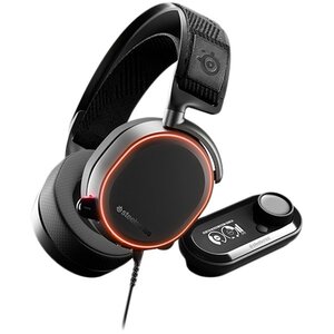 SteelSeries Arctis Pro, gaming slušalice, žične, crne + GameDAC