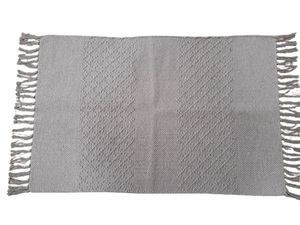 Prostirka pletena jednobojna 60x90cm, siva