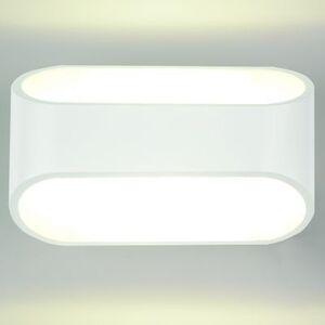 Vidik LED zidna svjetiljka 18127 (Ø15 cm), ugrađeni LED, IP20, bijela