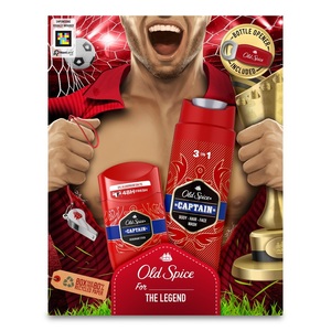 Old Spice Footballer poklon paket (zodorans u stiku + gel za tuširanje + otvarač za boce)