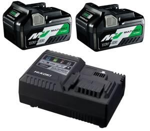 HIKOKI set baterija i super rapid punjač + UC18YSL3 WFZ + 2 x BSL36B18 18/36V 8/4 AH