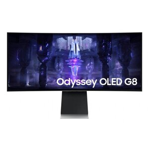 Samsung monitor Odyssey LS34BG850SUXEN, VA, OLED, 175Hz, 1ms, HDMI, DP, zvučnici, zakrivljeni