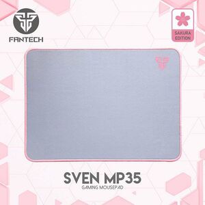 Fantech Sven MP35 Sakura Edition, 350x250x4mm, podloga za miš, sivo/roza