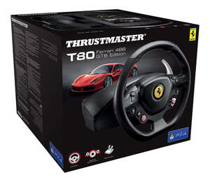 Thrustmaster T80 Ferrari 488 GTB Edition, Gaming volan, PC/PS4