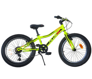 DINO BIKES dječji bicikl Plus Yellow 20", žuto/zeleni