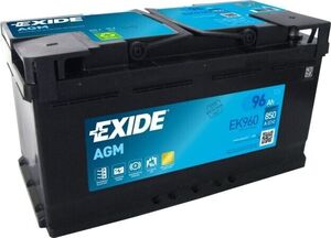 Akumulator EXIDE START/STOP AGM 12V/96AH D+ EK960