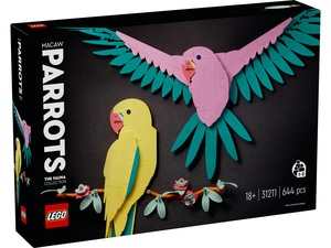LEGO ART Životinjska kolekcija: Papige makao 31211