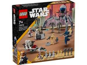 LEGO Star Wars TM Bojni komplet: klonirani vojnik™ i bojni droid™ 75372