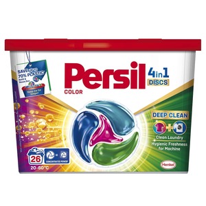 Persil Deep Clean 4u1 Discs Color kapusle, 26 kom