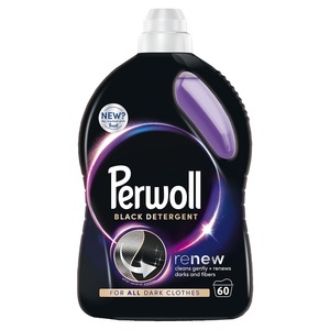 Perwoll Renew Black tekući deterdžent, 60 pranja, 3 l