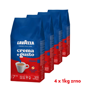 LAVAZZA Crema e Gusto Classico kava u zrnu, 4x1 kg