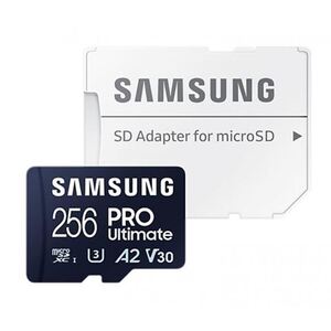 Memorijska kartica microSD Samsung PRO Ultimate 256GB + Adapter, MB-MY256SA/EU