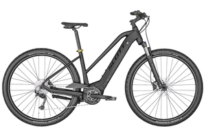 SCOTT električni bicikl Sub Cross eRide 30 Lady (2023), sivi