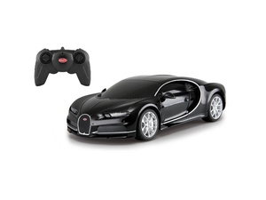 Jamara auto na daljinsko upravljanje DELUX Bugatti Chiron, crni 1:24