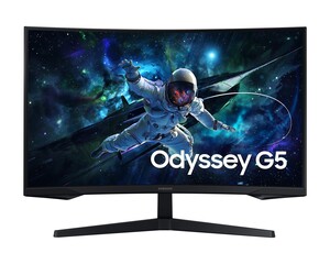 Samsung monitor Odyssey LS32CG552EUXEN, VA, QHD, 165Hz, 1ms, HDMI, DP, zakrivljeni