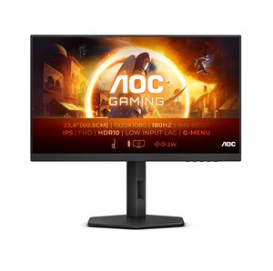 AOC monitor 24G4X, IPS, FHD, 180Hz, 0.5ms, 2xHDMI, DP, zvučnici