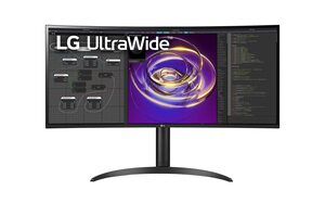 LG monitor 34WP85CP-B, IPS, UWQHD, USB-C, 5ms, 2xHDMI, DP, zvučnici, zakrivljeni