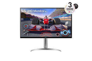 LG monitor 32UQ750P-W, VA, 4K UHD, 144Hz, 4ms, 2xHDMI, DP, zvučnici