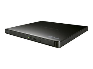 Eksterni optički uređaj Hitachi-LG Data Storage GP57, DVD±RW, Crni, USB 2.0 (GP57EB40.AHLE10B)