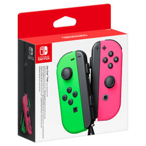 Nintendo Switch Joy-Con Pair, Neon Green/Pink