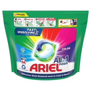 Ariel gel kapsule All-in-1 PODS Color Clean & Fresh, 44 pranja