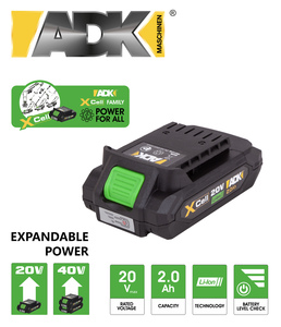 ADK baterija SF8M12503 20 V Li-Ion 2.0 Ah