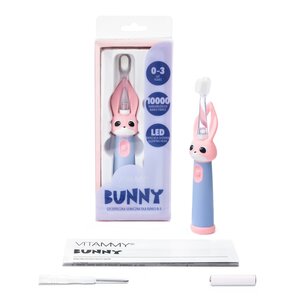 Vitammy sonična električna četkica Bunny, ružičasta