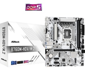 Matična ploča ASrock B760M-HDV/M.2, Intel B760, LGA1700, mATX
